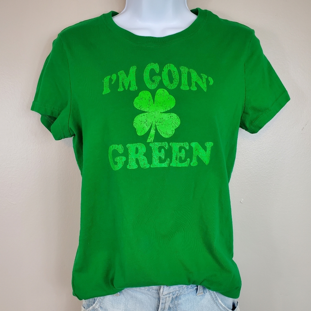 Unbranded "I'm Going Green" St. Patrick's Day T-Shirt